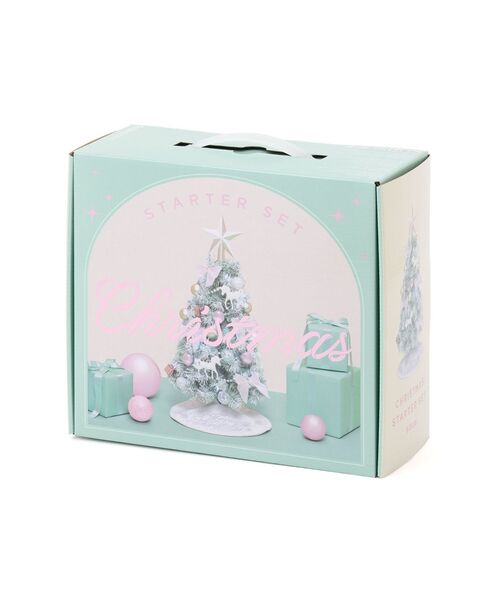 クリスマスツリー スターターセット 60cm ライトグリーン（インテリア