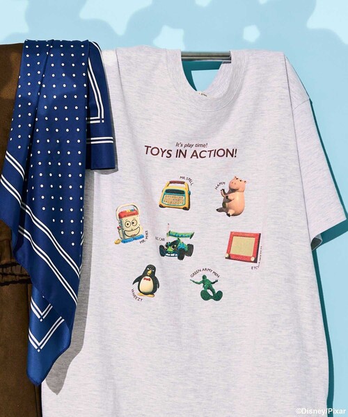 セール】【TOYSTORY】 TOYS フロントプリント Tシャツ/ トイ