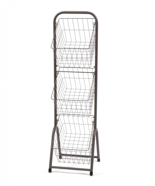 オリジナルアイアン3連ボックス（収納グッズ）｜niko and