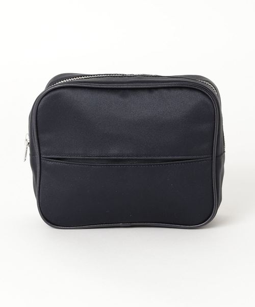 LUDLOW（ラドロー）の「ティッシュケース付きポーチ(popcorn×red