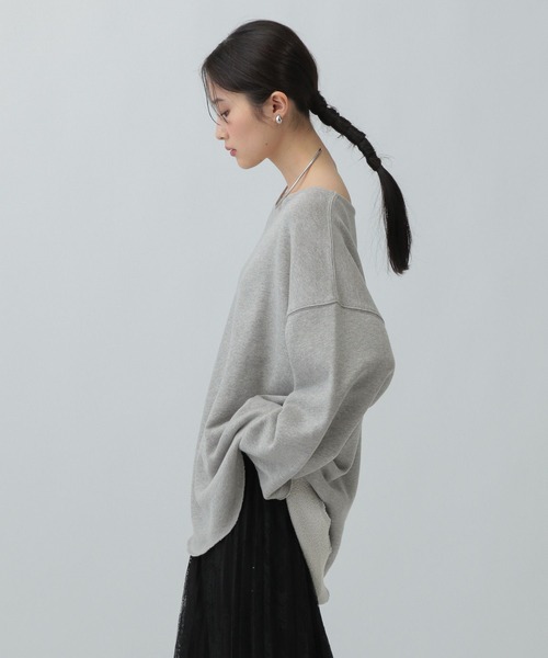 LEPSIM（レプシィム）の「裾ラウンド抜け感プルオーバー 134461