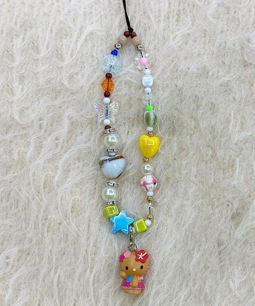 ハローキティ』ビーズストラップ（スマホグッズ）｜sanrio（サンリオ