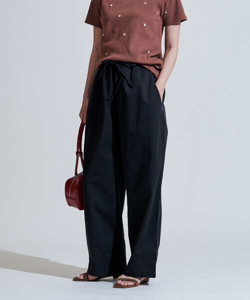 セール】ツイル イージーストレートパンツ＜セットアップ対応＞ 限定