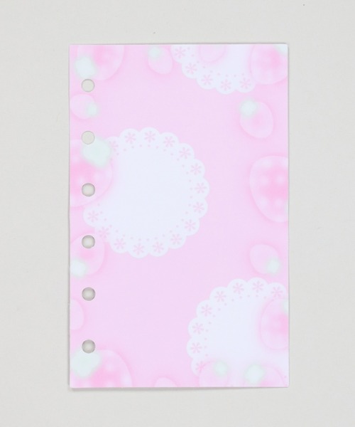 ≪MERING/メリング≫6穴シール帳対応♪10枚入りシール台紙/リフィル/6