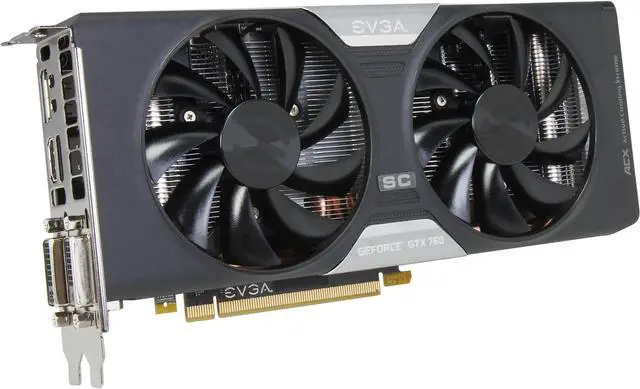 EVGA GeForce GTX 700 SuperClocked GeForce GTX 760 Graphics Card