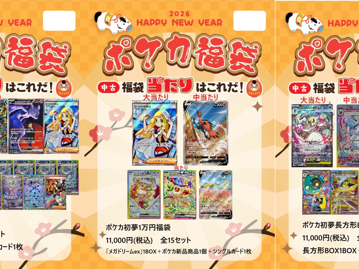 北国書林辰口店‐ポケカ福袋！（抽選Ver.）｜カードボックス‐トレカ販売