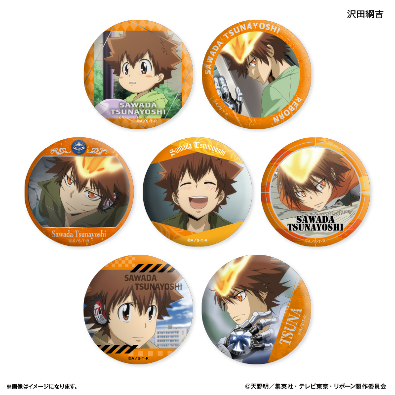 怪物づかいツナ 缶バッジ 獄寺 怪物づかいツナ 缶バッジ 獄寺