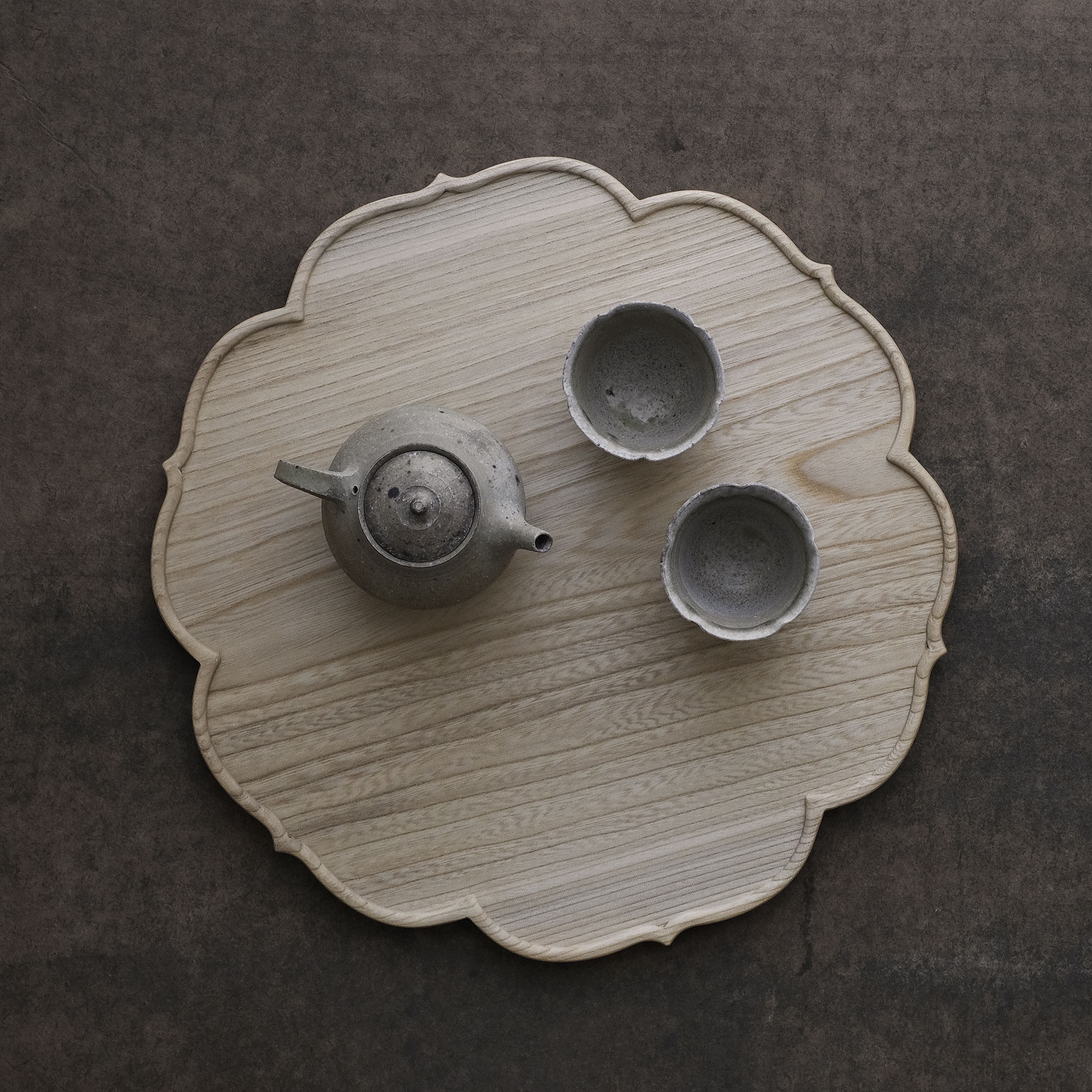 Time & Style | Bon - 木地 - 稜花盆 - Analogue Life