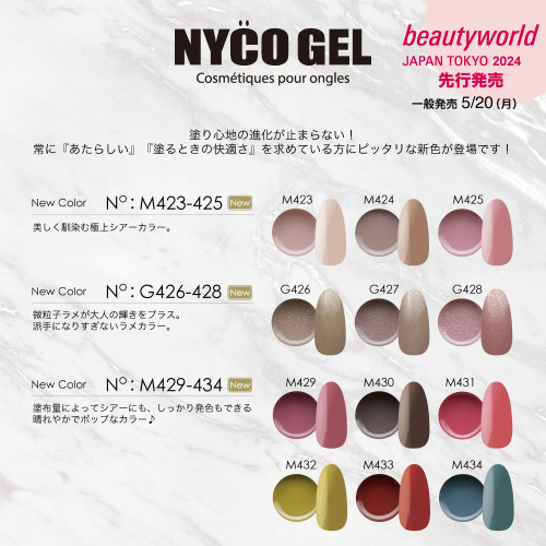 ニコジェル　NYCO □NYCOGEL カラージェル 4g M124 / NESオンラインショップ
