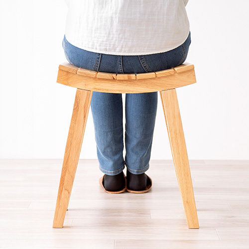 スツール（木製・天然木・四角・玄関・椅子・ベンチ・座り心地・一人