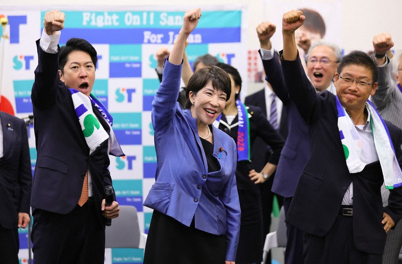 高市早苗氏の推薦人 杉田水脈氏、中曽根弘文氏ら 自民総裁選 | 毎日新聞