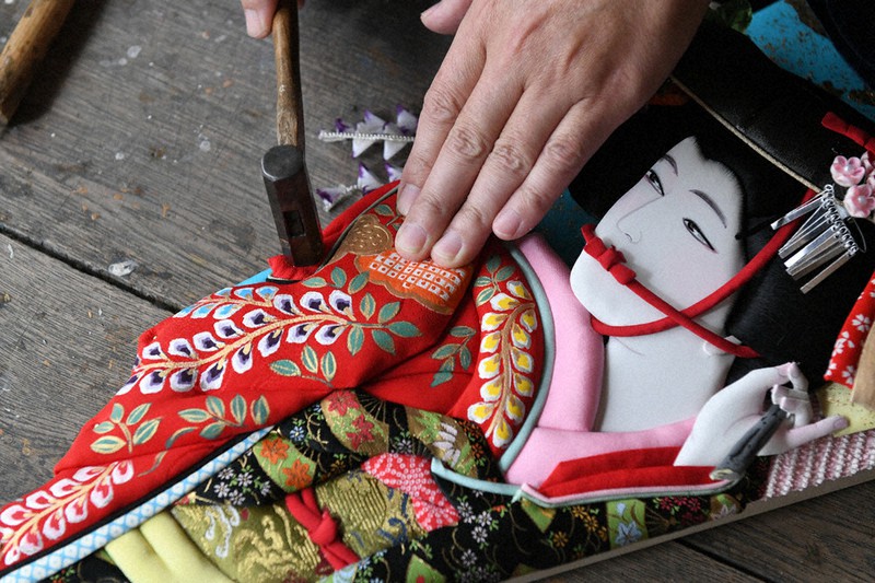 江戸東京見本帳：押絵羽子板 まるで3D浮世絵！ | 毎日新聞