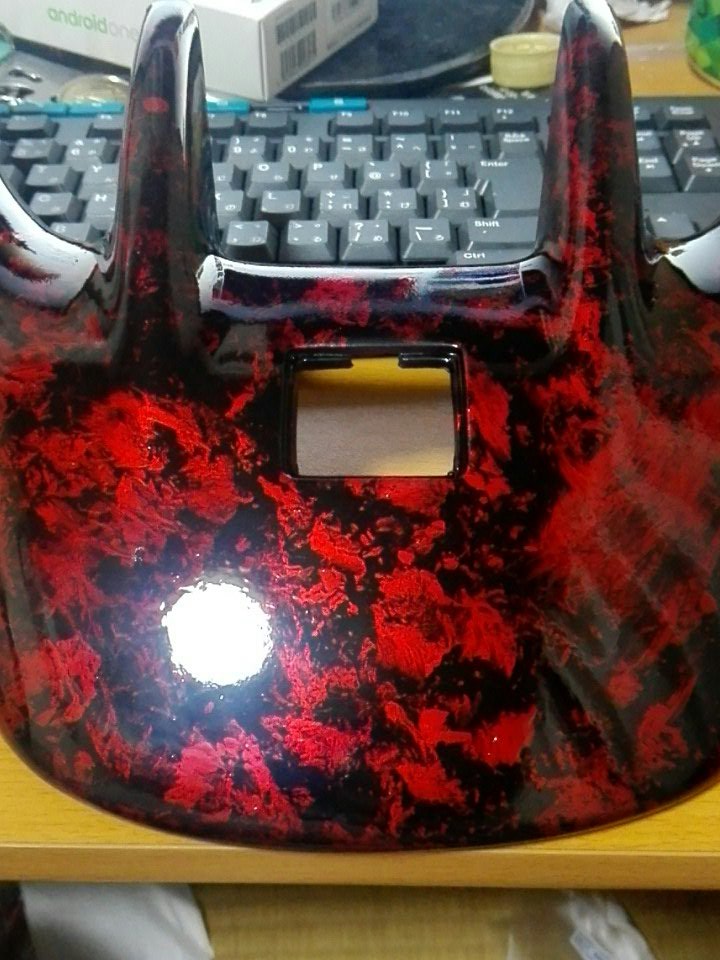 リアスポイラー ラップ塗装？（ホンダ ライブディオZX）by きもたん