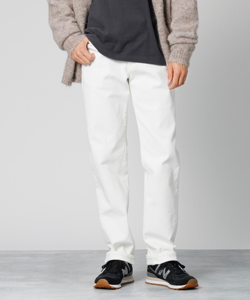 503」レギュラーストレート【自宅で試着、返品送料無料】(28 ホワイト