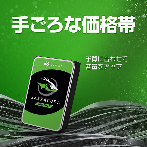 Seagate シーゲイト ST6000DM003 [3.5インチ内蔵HDD / 6TB / 5400rpm