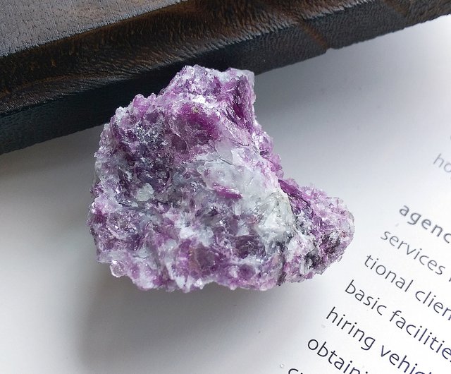 台湾 レピドライトパープルレピドライト Lepidolite 天然鉱石 ブラジル