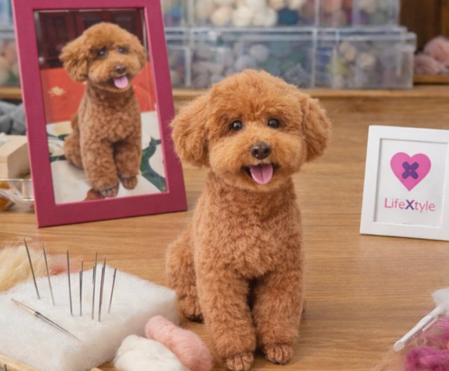 送料無料】【オーダーメイドペット】羊毛フェルト、うちの子 犬