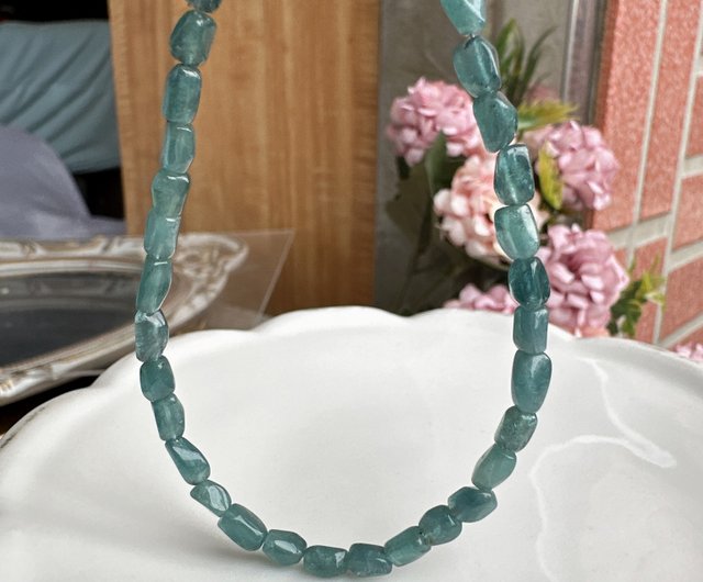 台湾 ハートブルートルマリンブレスレット heartu - Pinkoi