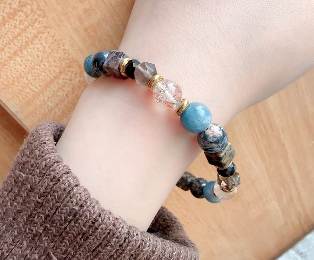 送料無料】台湾 心忱-王者の力 ピーターサイト デビルアクアマリン