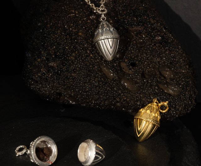 台湾 チベット仏教 万能着用・収納シリーズ 純銀925 ミティ擦擦