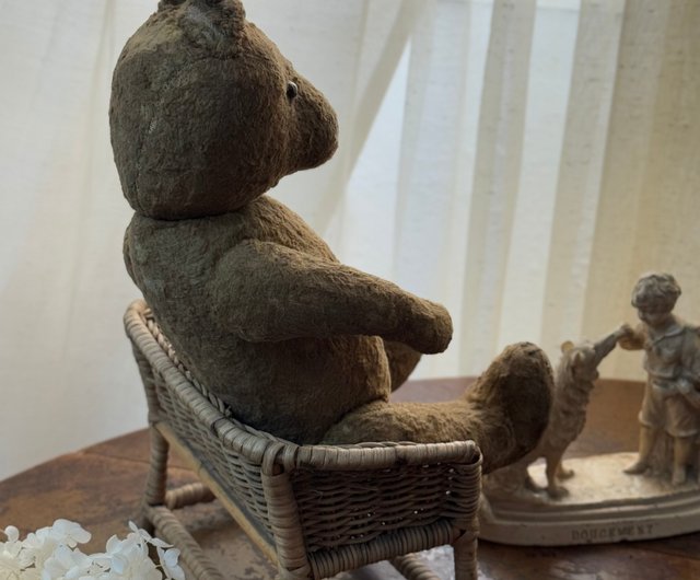 台湾 お客様ご注文品 50657-希少なフランスアンティーク モヘア