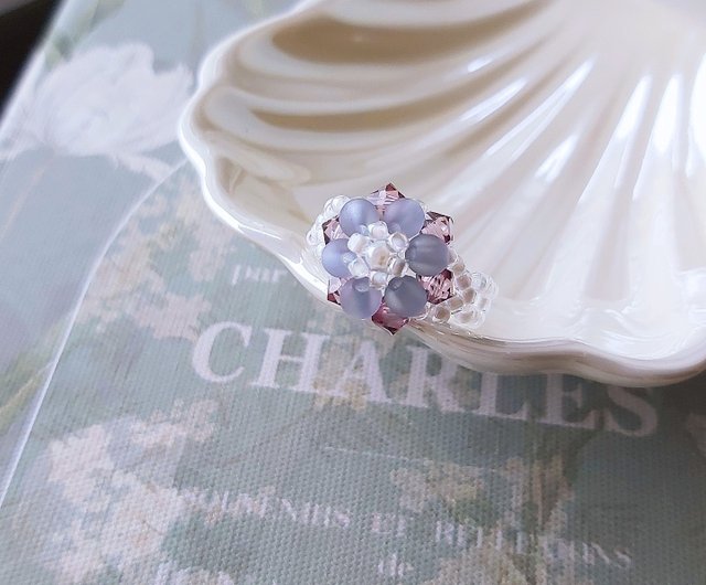 台湾 マーチブライドブーケスワロフスキークリスタルパールビーズ