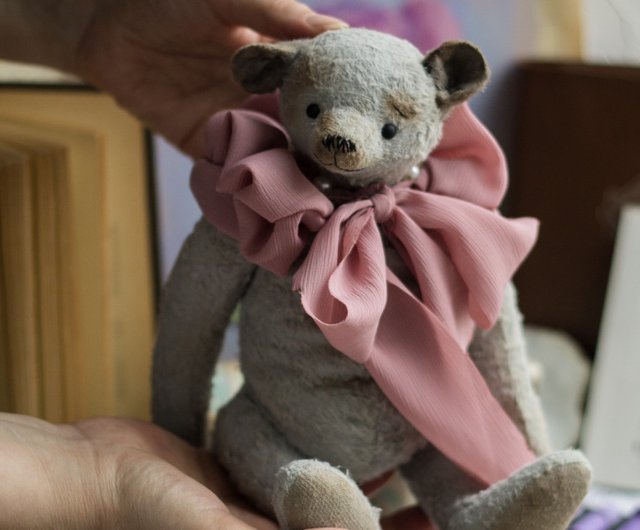 50%OFF】ウクライナ アーティスト テディベア人形ヴィンテージ