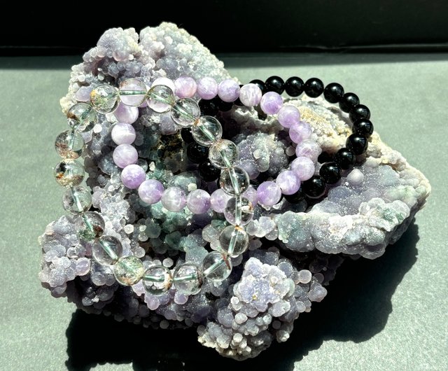 香港 *奇石シリーズ* 天然 グレープアゲート 原石 Natural crystal