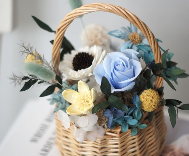 台湾 【艸踸Garden Lane Floral】プリザーブドフラワーの小さな