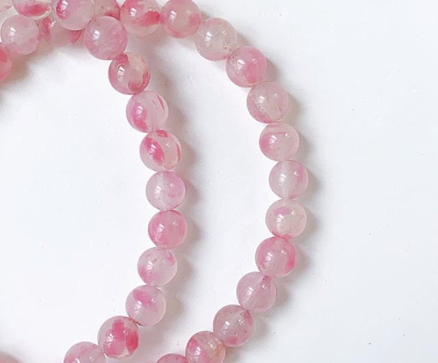 桜雨ロードナイトブレスレット || ロードナイト/水晶/ブレスレット