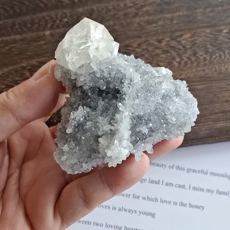 台湾 方解石 湖北省産方解石結晶共生鉱石天然鉱石 alice-gems-jewelry