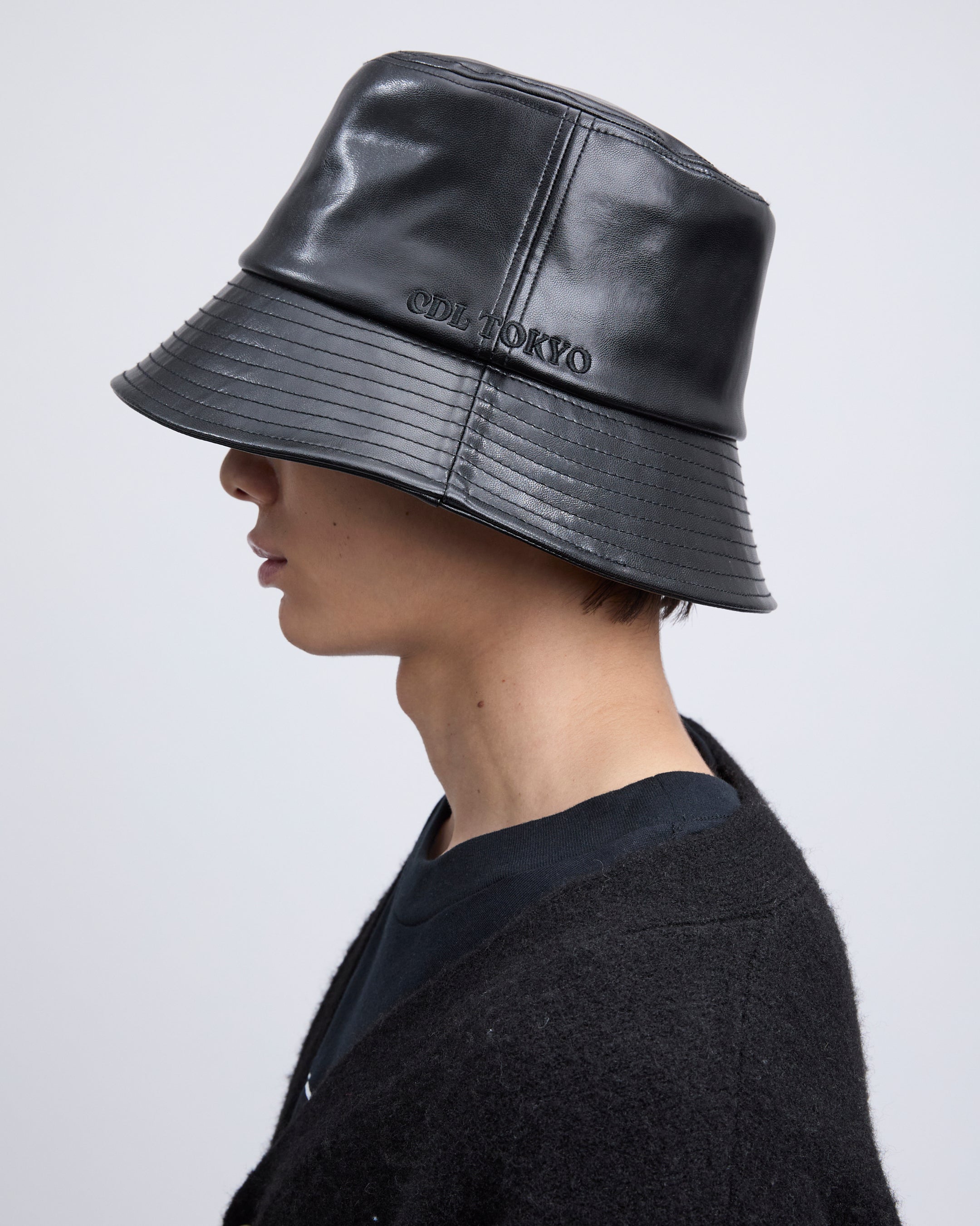 CDL Leather Bucket Hat – CDL TOKYO