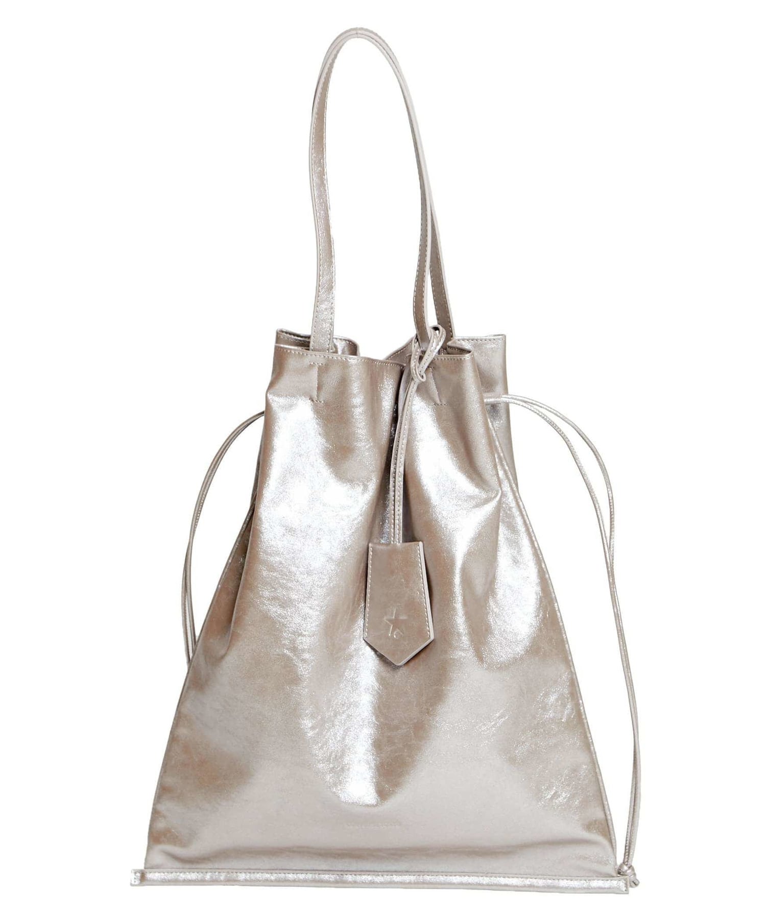 METALLIC GATHERED TOTE BAG｜CONVERSE TOKYO (コンバーストウキョウ