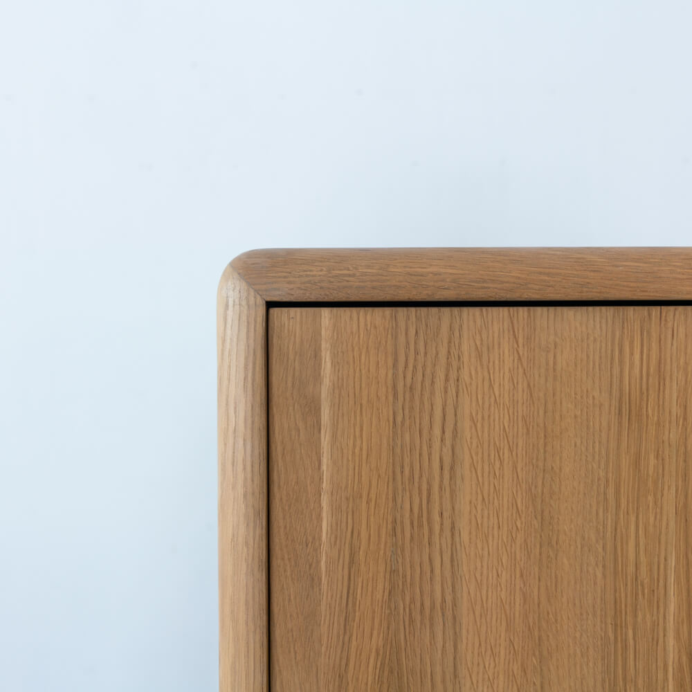 現品SALE］BRIDGE サイドボード 1500 [NA] ホワイトオーク無垢材