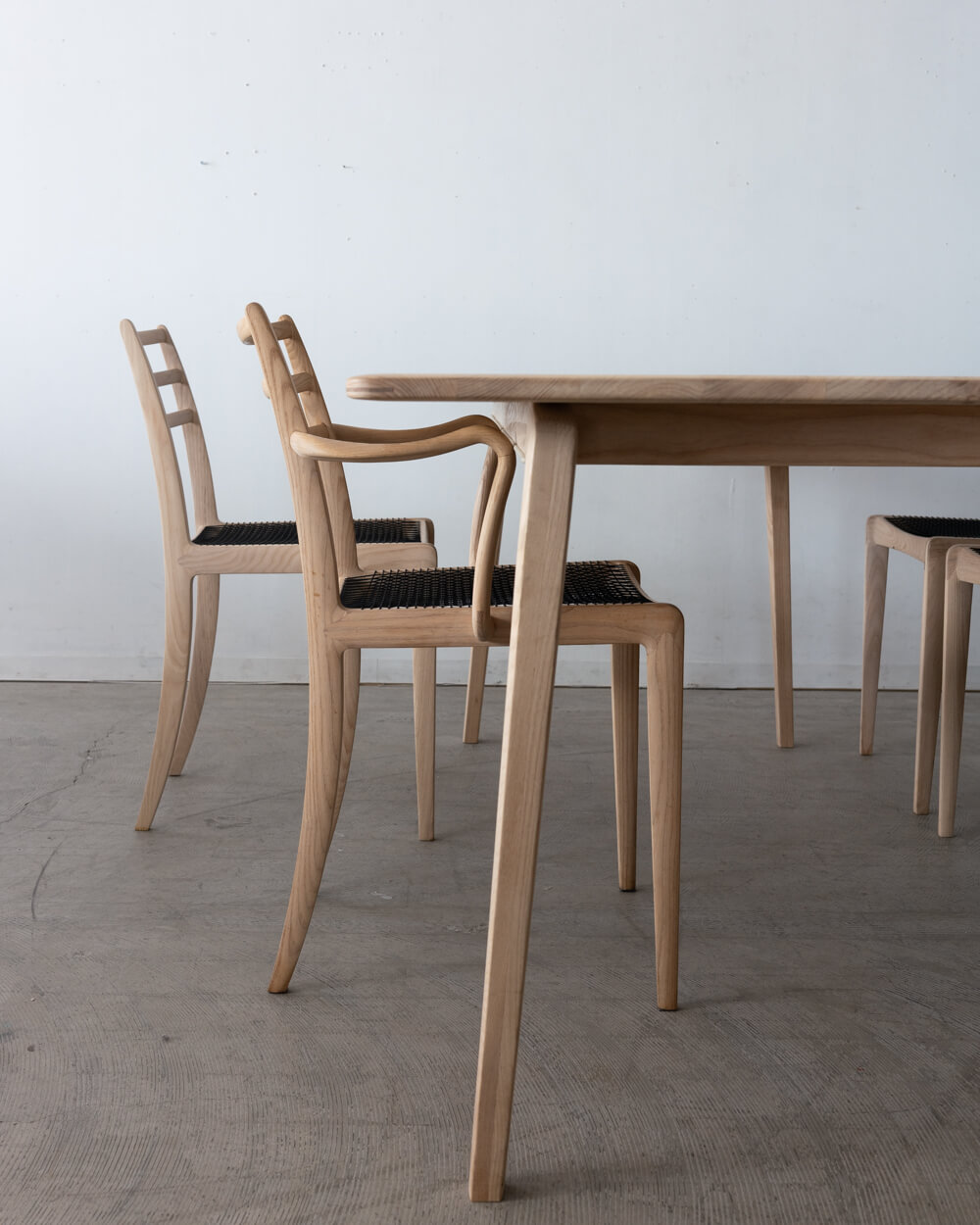 現品SALE］ELEGANCE ダイニング6点セット 180テーブル / チェア