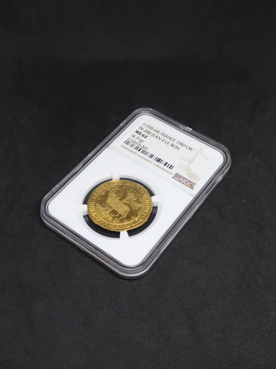 神の子羊】 1350-64 フランス ムートンドール金貨 MS62 NGC – CoinBlessing