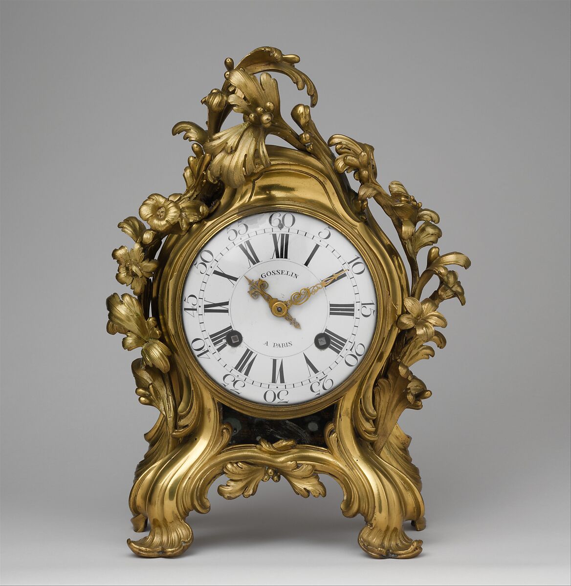 Clockmaker: probably Jean-Philippe Gosselin - Mantel clock
