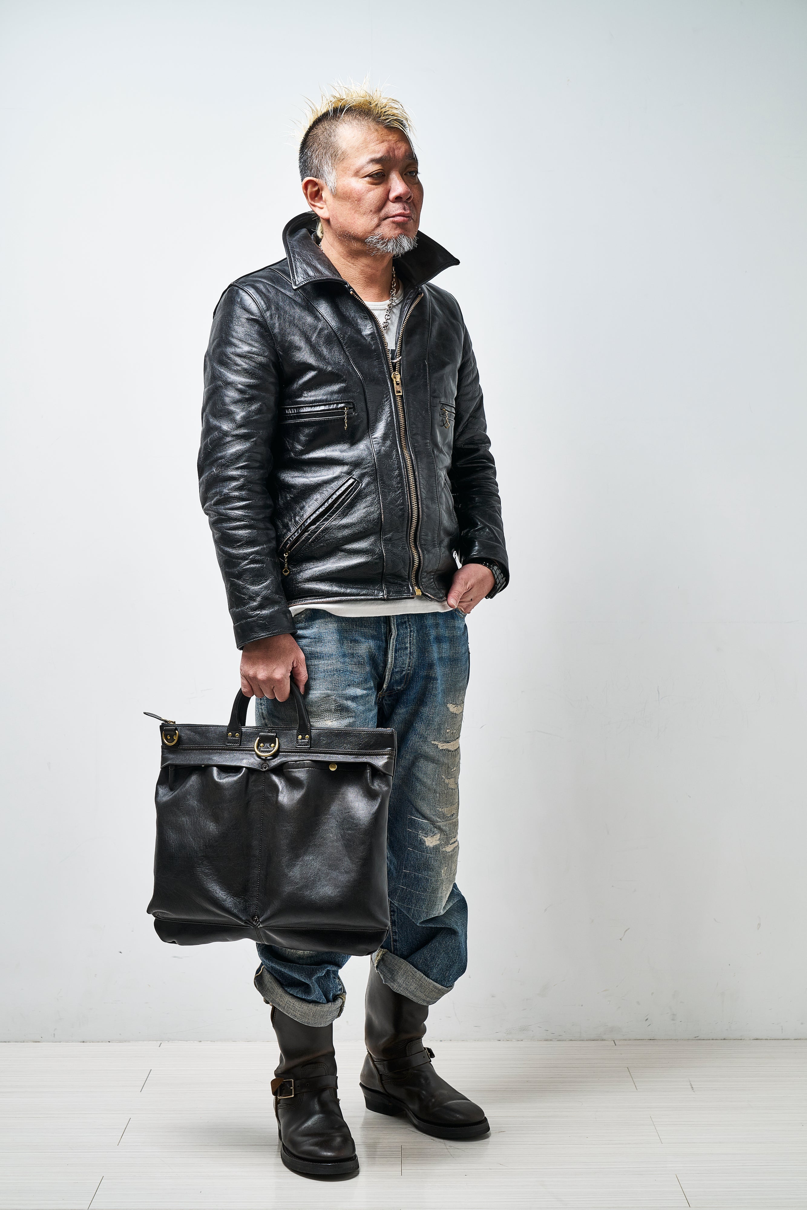 池田工芸 × Lightning 純国産「茶芯」ホースハイド T-Core Leather