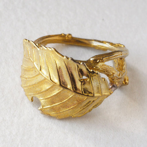 Lano(ラノ) 真鍮 リーフ リング [LN-1286] 平野朋晃 アクセサリー作家