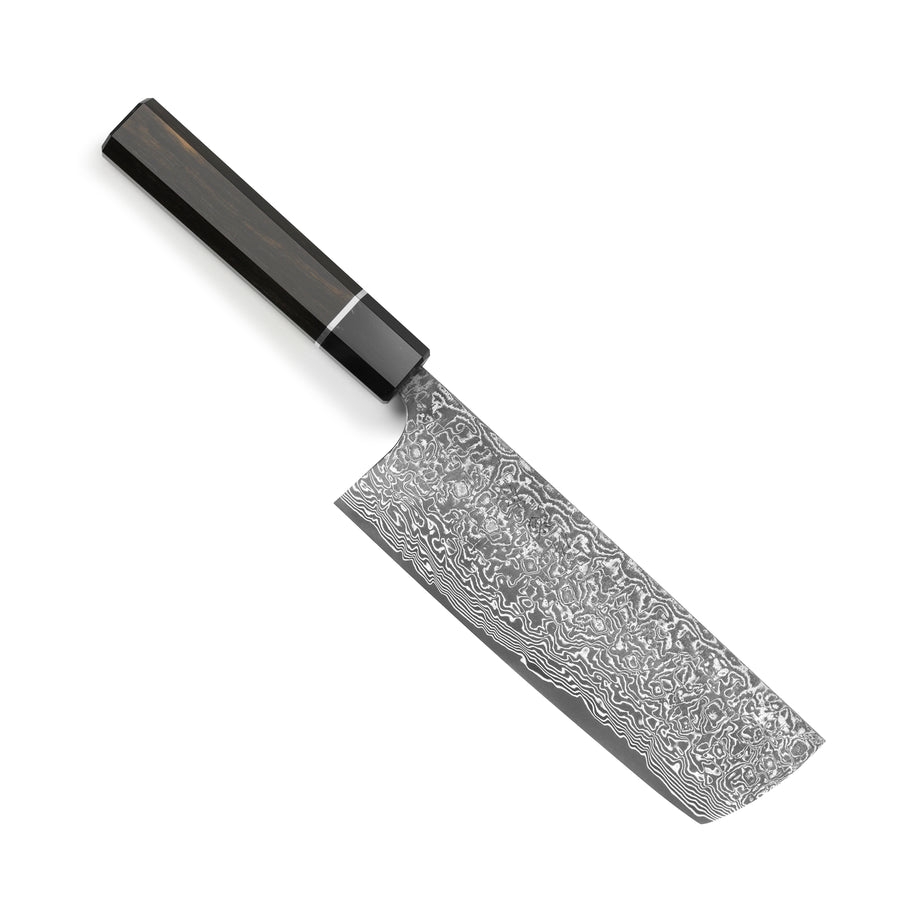 Takeshi Saji SG2 Black Damascus Nakiri, 170mm (6.7