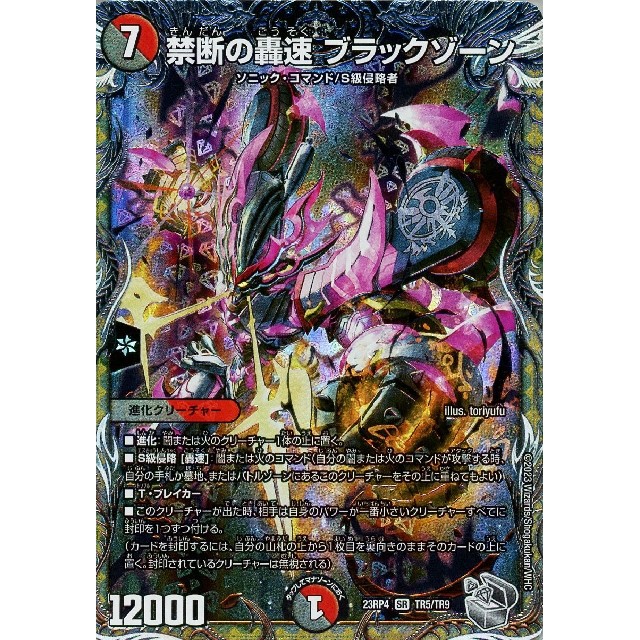 デュエルマスターズ】宝箱銀)禁断の轟速 ブラックゾーン | トレカ販売