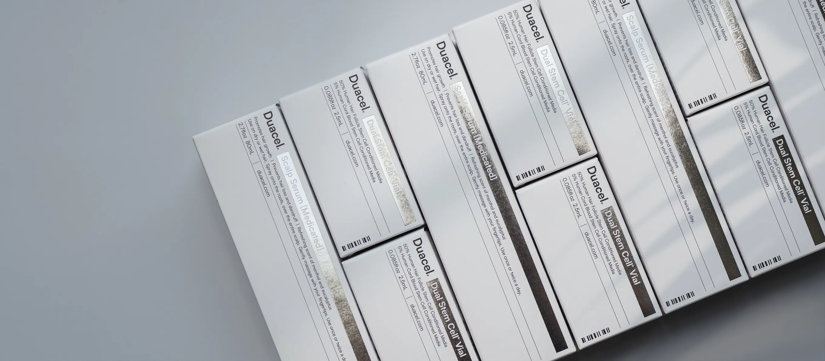 製品詳細 | Duacel 薬に頼らない発毛促進・髪質ケアプログラム