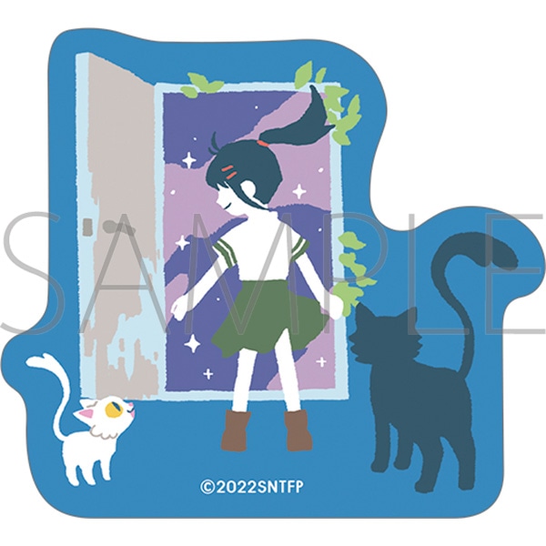 すずめの戸締まり ステッカー すずめ＆ダイジン＆サダイジン: キャラ