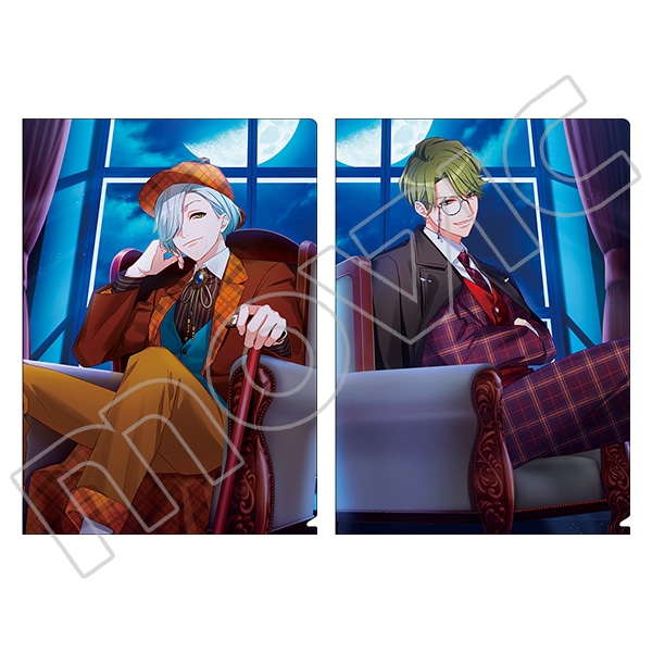 A3! クリアファイルセット 密&千景（開花後）: キャラグッズ