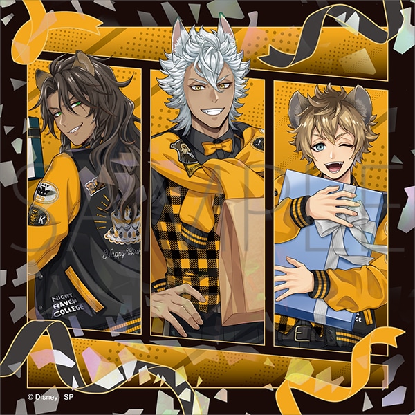 ディズニー ツイステッドワンダーランド ホログラムアクリルカード