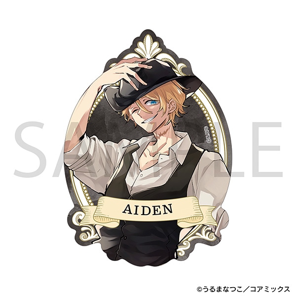 列強戦線 トラベルステッカー／エイデン・D・アダムス: キャラグッズ