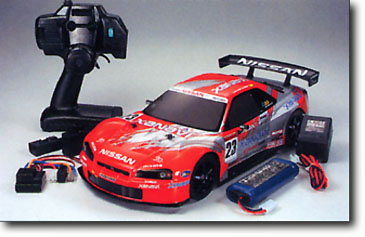 1/10 RCC ザナヴィ ニスモ GT-R (R34) (TT-01) フルセット | HLJ.co.jp
