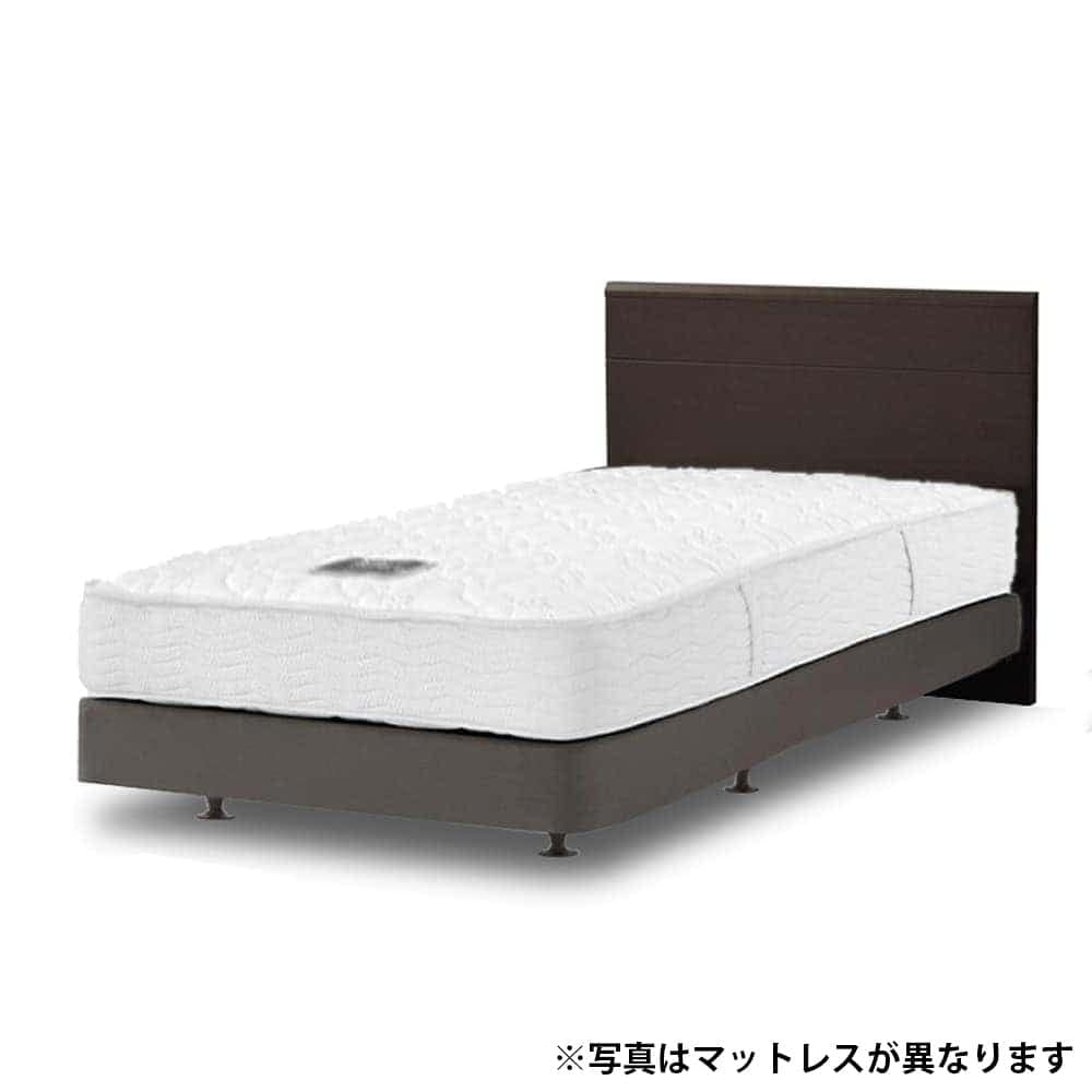 シモンズ］ シングルベッド ノエマフラット ダブルクッション ダーク