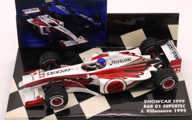 MINICHAMPS Honda F1 ミニカー 1:18 ジャックヴィルヌーヴ MINICHAMPS