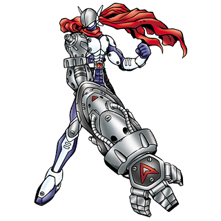 ジャスティモン：アクセルアーム | デジモン図鑑 | デジモンウェブ